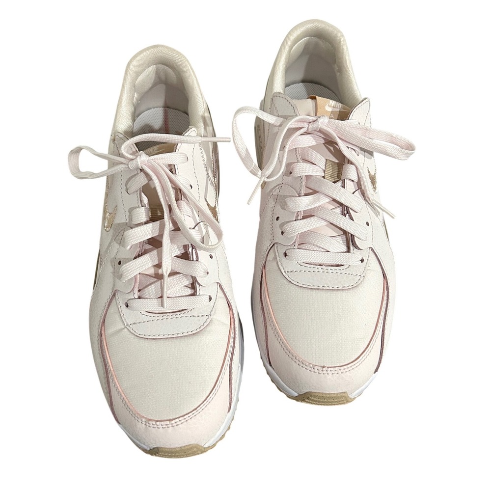 NEW Nike Women's Air Max Excee Sneakers Light Soft Pink Shimmer White 10 Casual - Picture 2 of 8